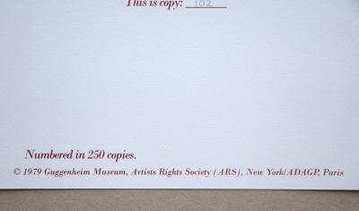 Josef ALBERS (d'après) - Hommage à la place, 1979 - Sérigraphie en édition limitée numérotée 2
