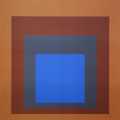 Josef ALBERS (after) - Homage to the Square, 1979 - Limited edition serigraphy numbered 2