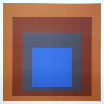 Josef ALBERS (after) - Homage to the Square, 1979 - Limited edition serigraphy numbered 2