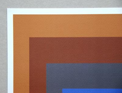 Josef ALBERS (after) - Homage to the Square, 1979 - Limited edition serigraphy numbered 2