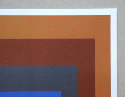 Josef ALBERS (after) - Homage to the Square, 1979 - Limited edition serigraphy numbered 2