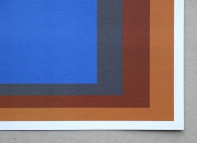 Josef ALBERS (after) - Homage to the Square, 1979 - Limited edition serigraphy numbered 2
