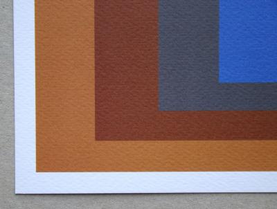 Josef ALBERS (after) - Homage to the Square, 1979 - Limited edition serigraphy numbered 2