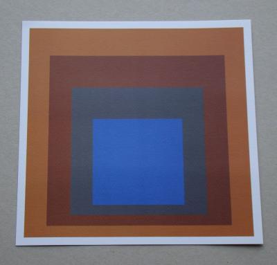 Josef ALBERS (after) - Homage to the Square, 1979 - Limited edition serigraphy numbered 2