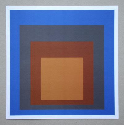 Josef ALBERS (after) - Homage to the Square, 1979 - Limited edition serigraphy numbered 2