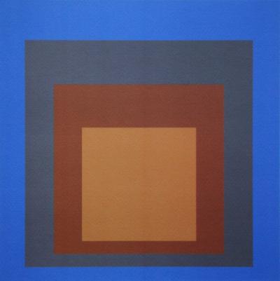 Josef ALBERS (after) - Homage to the Square, 1979 - Limited edition serigraphy numbered 2