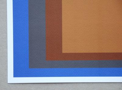 Josef ALBERS (after) - Homage to the Square, 1979 - Limited edition serigraphy numbered 2
