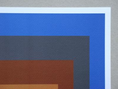 Josef ALBERS (after) - Homage to the Square, 1979 - Limited edition serigraphy numbered 2