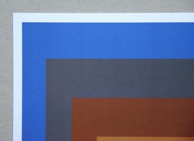 Josef ALBERS (after) - Homage to the Square, 1979 - Limited edition serigraphy numbered 2