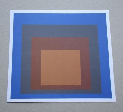 Josef ALBERS (after) - Homage to the Square, 1979 - Limited edition serigraphy numbered 2