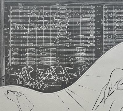 Pierre Yves TREMOIS - The Rite of Spring - Gravure originale signée au crayon 2