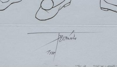 Pierre Yves TREMOIS - Le clown - Gravure originale signée et numérotée 2
