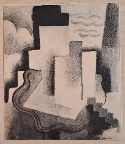 Roger de la FRESNAYE (d’après) - Nature morte au guéridon, 1927 - Lithographie signée 2