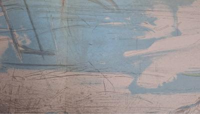Alberto Giacometti (d’après) - Paysage de Maloja, 1954 - Impression lithographique 2