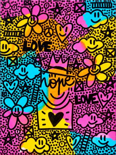 Mr Hope - Pop Color - Acrylique sur toile 2