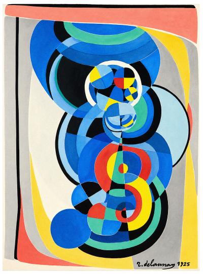 Robert Delaunay (d’après), Les fenêtres, sérigraphie sur Arches 1/50 2