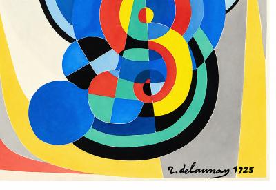 Robert Delaunay (d’après), Les fenêtres, sérigraphie sur Arches 1/50 2