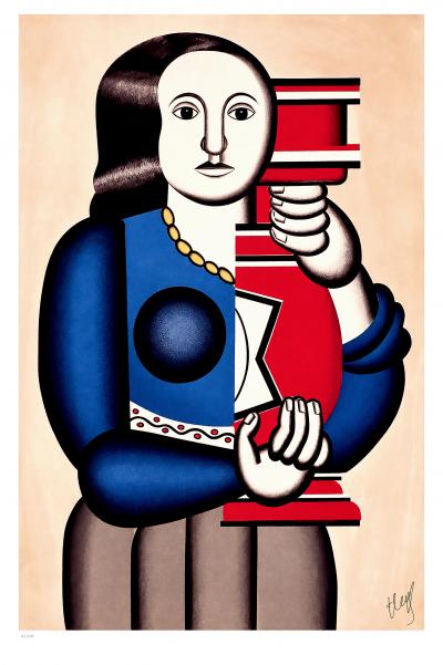 Fernand Léger (d’après), Femme à la cruche, sérigraphie sur Arches 1/50 2