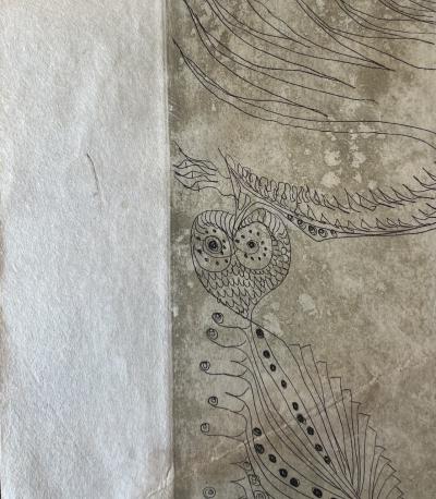 Unica ZÜRN - Oracles et spectacles 6, 1967, gravure 2