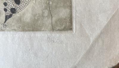 Unica ZÜRN - Oracles et spectacles 6, 1967, gravure 2