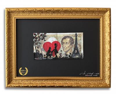 Cisco - Passion, 2026 - Acrylique sur billet 2