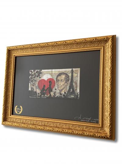 Cisco - Passion, 2026 - Acrylique sur billet 2