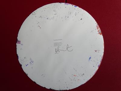 Damien Hirst- Circle Spin painting  - 2009, unique 2