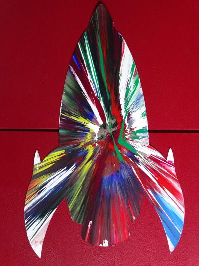 Damien Hirst- Rocket painting  - 2009, unique 2