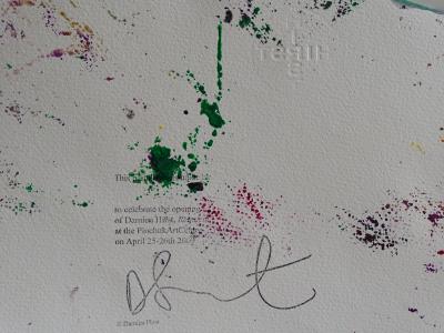 Damien Hirst- Rocket painting  - 2009, unique 2