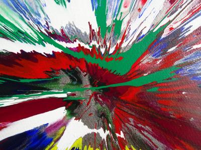 Damien Hirst- Rocket painting  - 2009, unique 2
