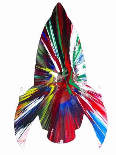 Damien Hirst- Rocket painting  - 2009, unique 2