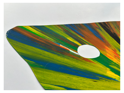 Damien Hirst- Shark - 2009, Acrylique et peinture métallique sur papier épais 2