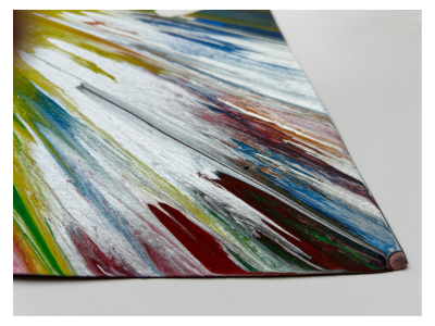 Damien Hirst- Shark - 2009, Acrylique et peinture métallique sur papier épais 2