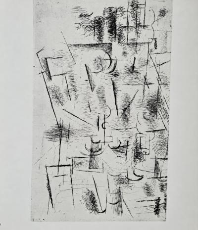 Georges Braque (d’après) - Bass - Héliogravure 2