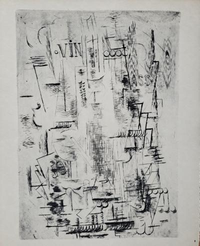 Georges Braque (d’après) - Bass - Héliogravure 2