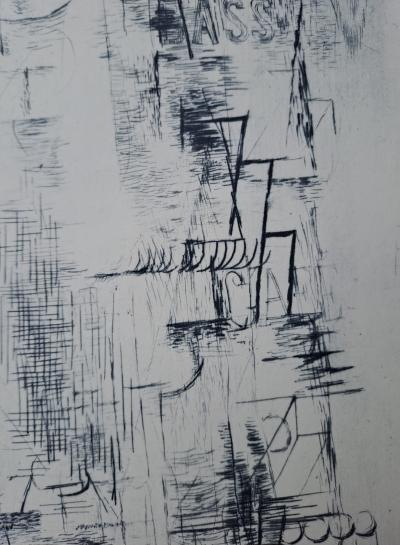 Georges Braque (d’après) - Bass - Héliogravure 2