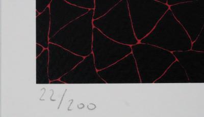 Yayoi Kusama - Red Pumpkin -  Lithoghraphie originale 2
