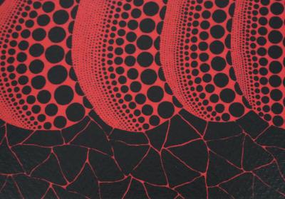 Yayoi Kusama - Red Pumpkin -  Lithoghraphie originale 2