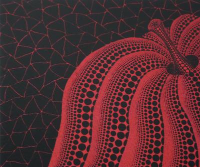 Yayoi Kusama - Red Pumpkin -  Lithoghraphie originale 2