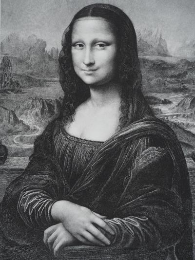 Léonard de Vinci - Mona Lisa, la Joconde - Gravure à l’eau-forte et au burin 2