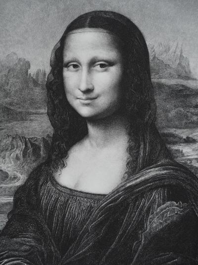 Léonard de Vinci - Mona Lisa, la Joconde - Gravure à l’eau-forte et au burin 2