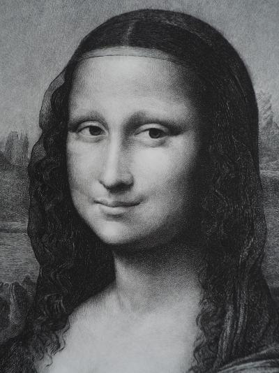 Léonard de Vinci - Mona Lisa, la Joconde - Gravure à l’eau-forte et au burin 2