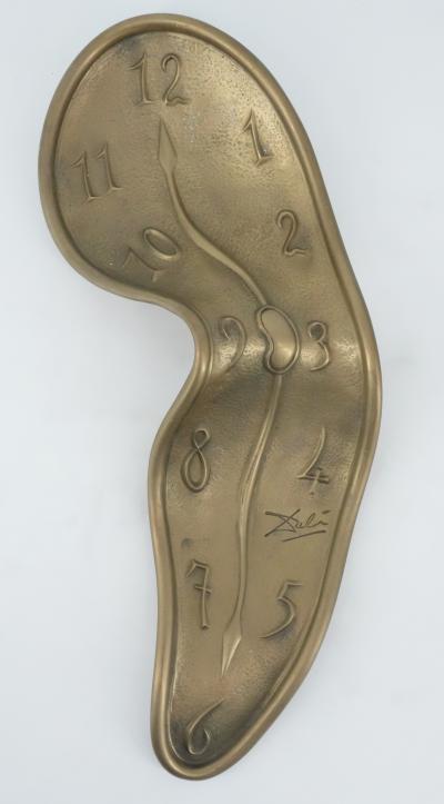 Salvador Dali - Montre Molle - Sculpture originale en bronze signée 2