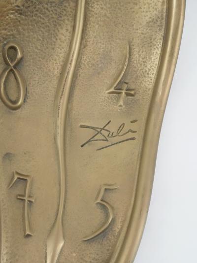 Salvador Dali - Montre Molle - Sculpture originale en bronze signée 2