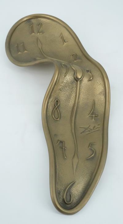 Salvador Dali - Montre Molle - Sculpture originale en bronze signée 2