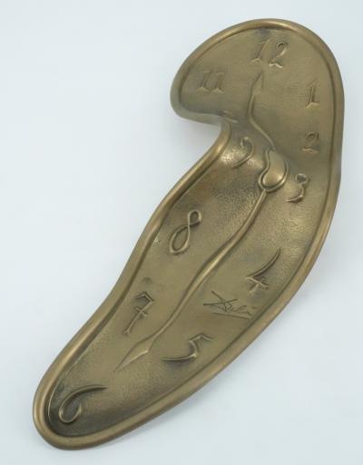 Salvador Dali - Montre Molle - Sculpture originale en bronze signée 2