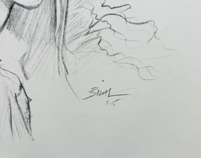 Enki BILAL - Népal, 2015, Lithographie originale signée 2