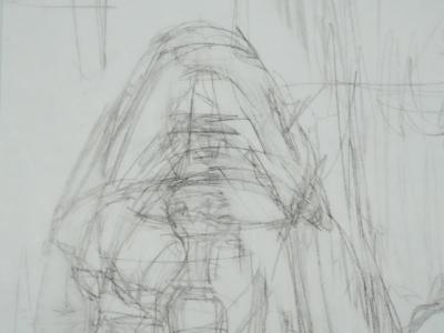 Alberto GIACOMETTI (d’après) : Le repos au salon - Lithographie signée 2