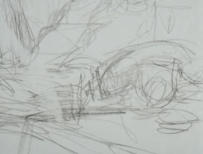 Alberto GIACOMETTI (d’après) : Le repos au salon - Lithographie signée 2