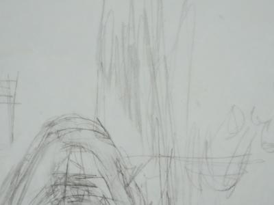 Alberto GIACOMETTI (d’après) : Le repos au salon - Lithographie signée 2